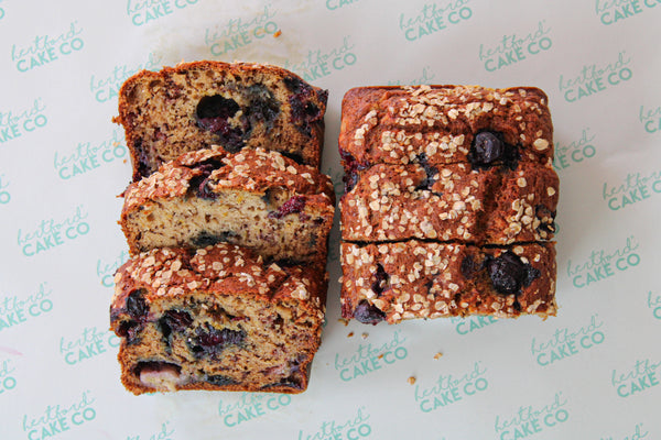 Blueberry & Lemon Banana Bread Loaf