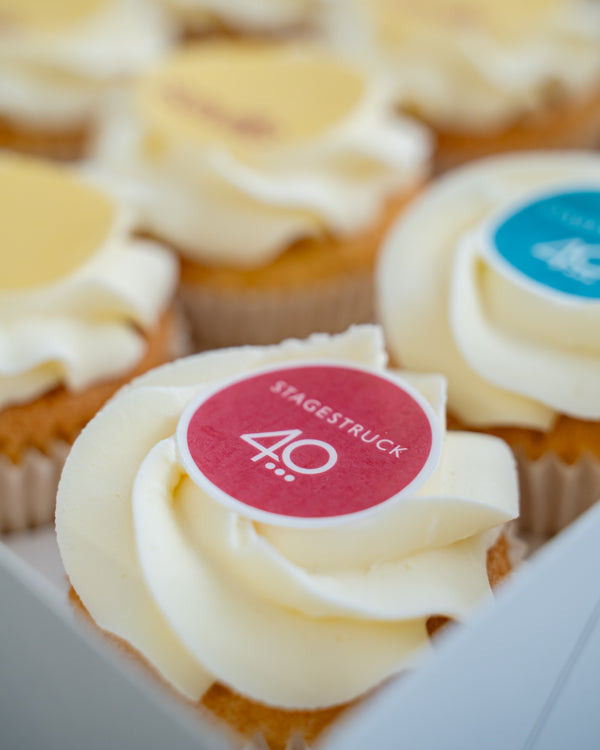 Branded Logo Cupcakes