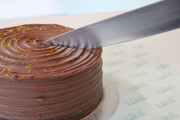 Chocolate Orange Fudge Cake - 8 Inch