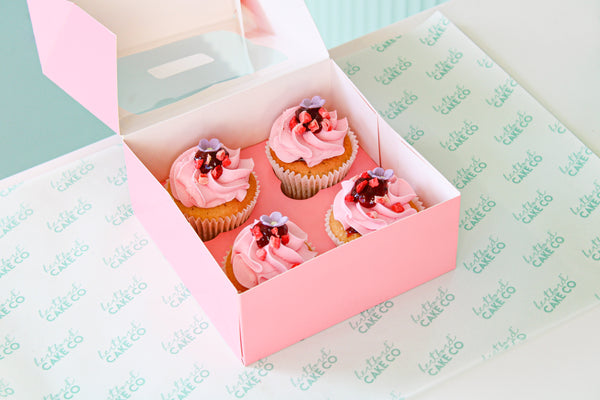 Mother's Day Strawberry Victoria Sponge Cupcakes