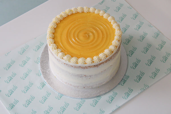 Lemon & Poppyseed Celebration Cake - 8 Inch